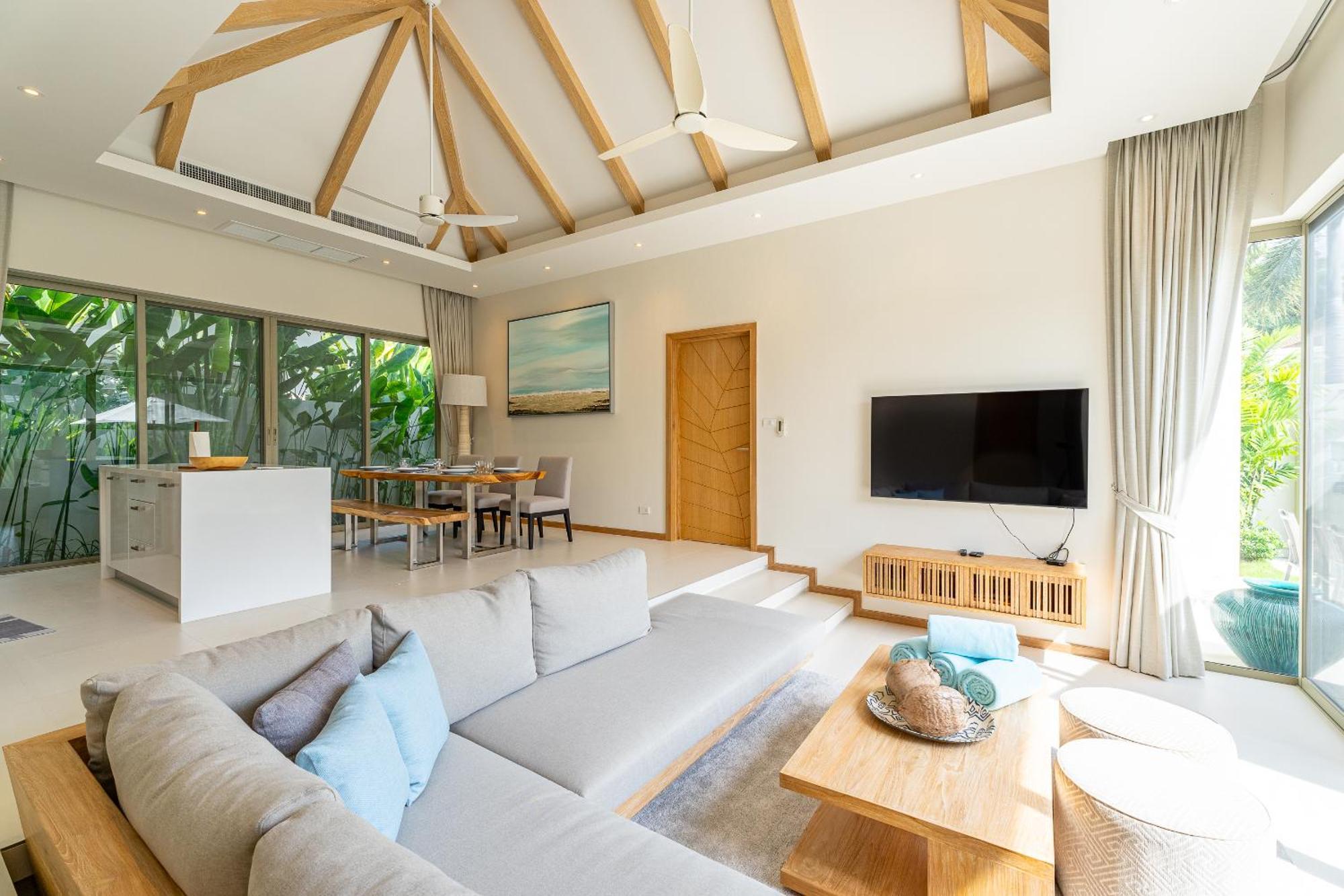 Trichada Breeze 3Br Stylish Villa, 15 Min To Layan Beach Thalang Kültér fotó